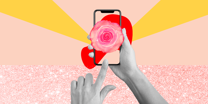 Clue App zur Aufzeichnung der Menstruation
